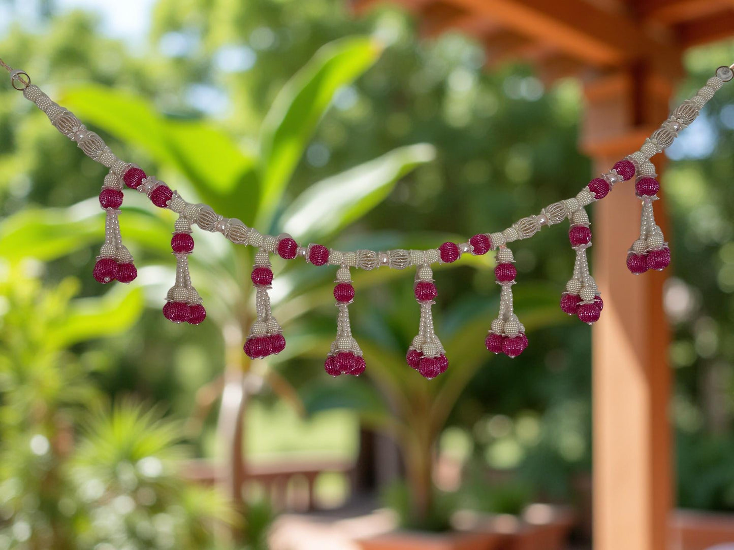 40 inches Handcrafted Traditional Indian Toran / Door Hanging